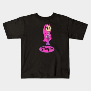 Starfire teen titans go Kids T-Shirt